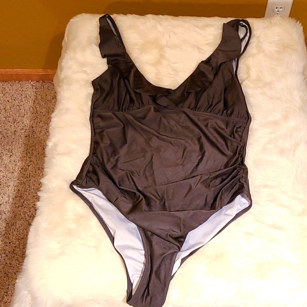 Army green one piece